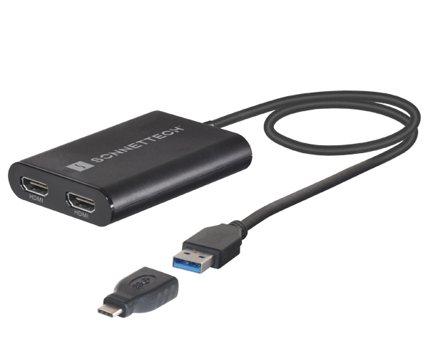 USB C to 4 HDMI Adapter - Quad Monitor - USB-C Display Adapters, Display &  Video Adapters