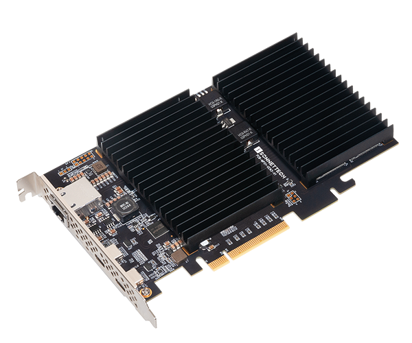 Sonnet M.2 NVMe SSD 4x4 PCIe Card (Silent) – SONNETTECH
