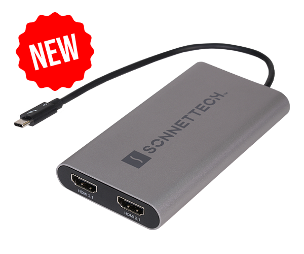 Thunderbolt Dual 4K HDMI 2.1 Adapter