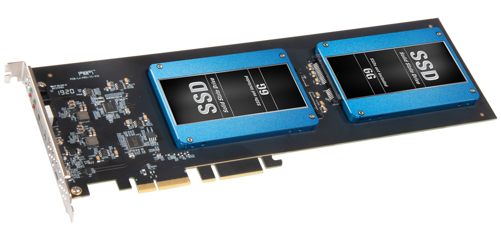 Dual 2.5-inch SSD RAID (with hardware RAID controller and 10Gbp – Online